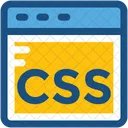 Css Programming Screen Icon