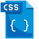 Css Datei Flach Symbol