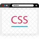 Css Programming Design Icon