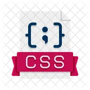 Css File Coding Icon