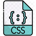 Css File Extension File Format Icon