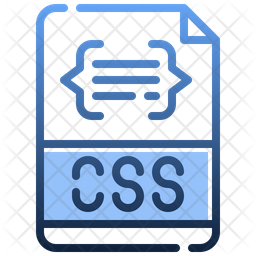 Css Icon - Download in Gradient Style