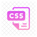 Css File Programming Icon