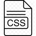 Css File Format Icon