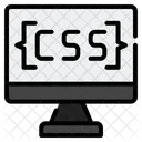 Css File Coding Icon
