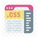 Css Code Coding Css Icon