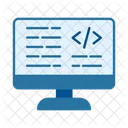 Coding Website Code Icon