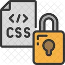 CSS-Code gesperrt  Icon