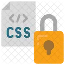 Css Code Locked Css Code Icon