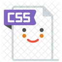 CSS Datei Entwicklerdatei CSS Dokument Icon