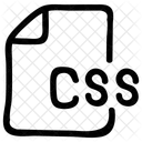 Dokument CSS Dateien Icon