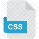 Css Cascading Style Sheet File Format Icon