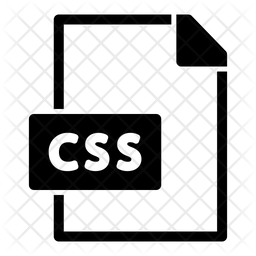Css File Icon - Download In Glyph Style
