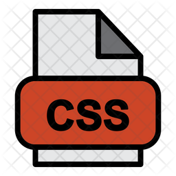 Css file Icon - Download in Colored Outline Style