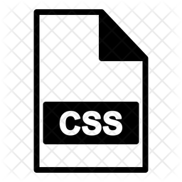 Css File Icon - Download in Glyph Style