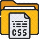 Css Folder Coding File File Icon