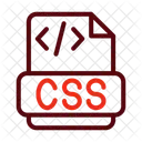 Css File Coding Icon