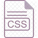 Css File Format Icon