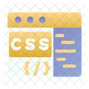 Css File Coding Icon