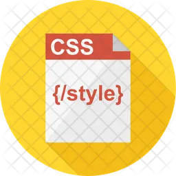 Css style Icon - Download in Rounded Style