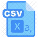 CSV  Icône