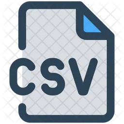 CSV  Icône