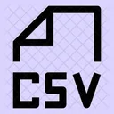 CSV  아이콘