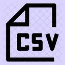 CSV  아이콘