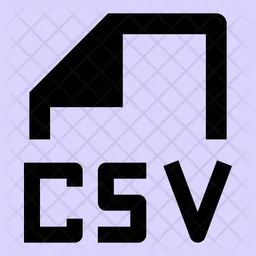 CSV  아이콘