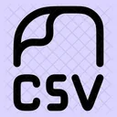 CSV  아이콘