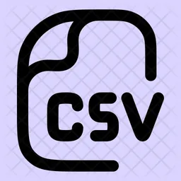 Csv  Ícone