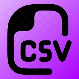 CSV  아이콘