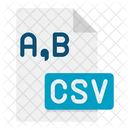 Csv  Ícone