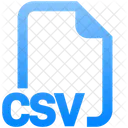 Filetype Csv File Icon