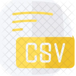 Csv-comma-separated-values  Icon