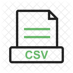 CSV-Datei  Symbol