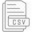 CSV-Datei  Symbol