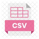 CSV-Datei  Symbol