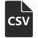 CSV-Datei  Symbol