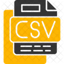 Csv File File Format File Icon