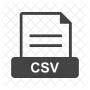 Csv File Extension Icon