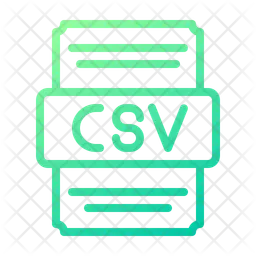 CSVファイル  アイコン