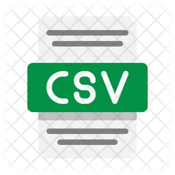 CSVファイル  アイコン