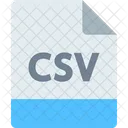 Csv Csv Document Csv Extension Icon
