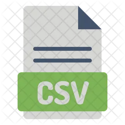 CSV file  Icon