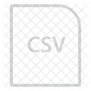 Csv 확장자 파일 아이콘