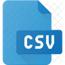 CSVファイル  アイコン