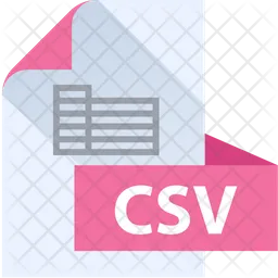 Csv File  Icon