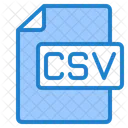 Csv File Csv Format Icon