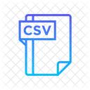 Csv File Csv Files And Folders Icon